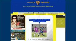 Desktop Screenshot of historiadeboca.com.ar