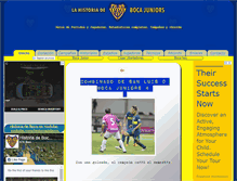 Tablet Screenshot of historiadeboca.com.ar
